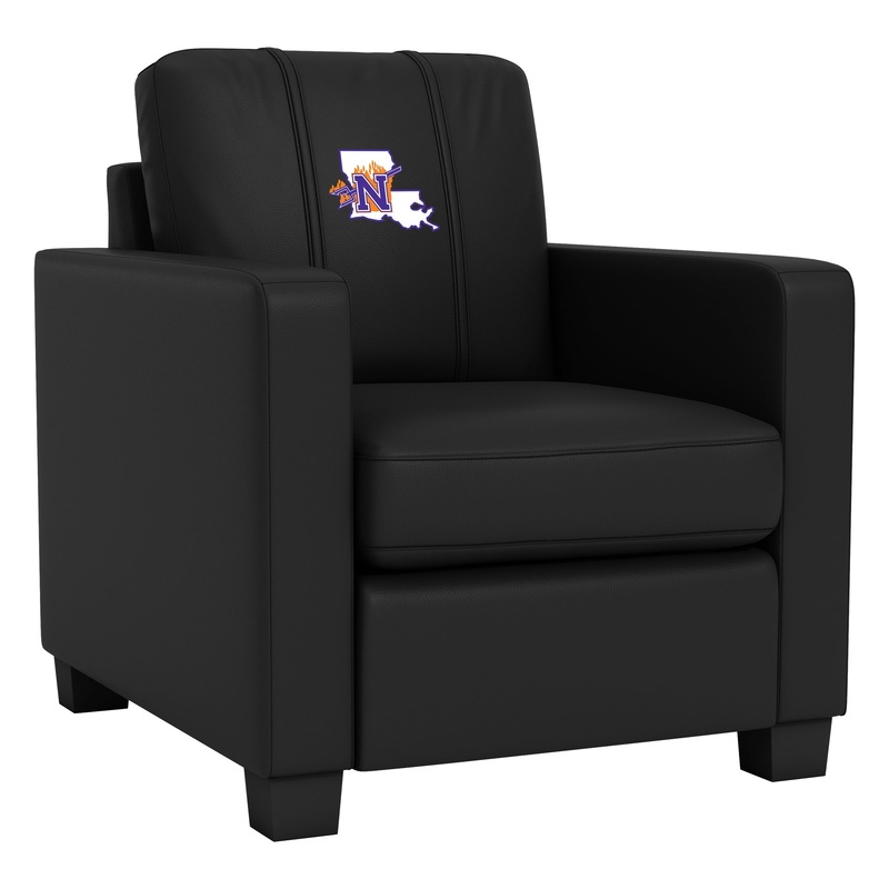 Dyno Stationary Club Chair with Northwestern State Demons Logo