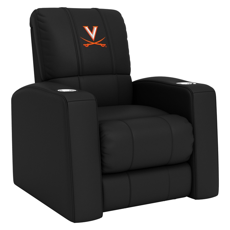 Relax Home Theater Recliner with Virginia Cavaliers Primary Logo