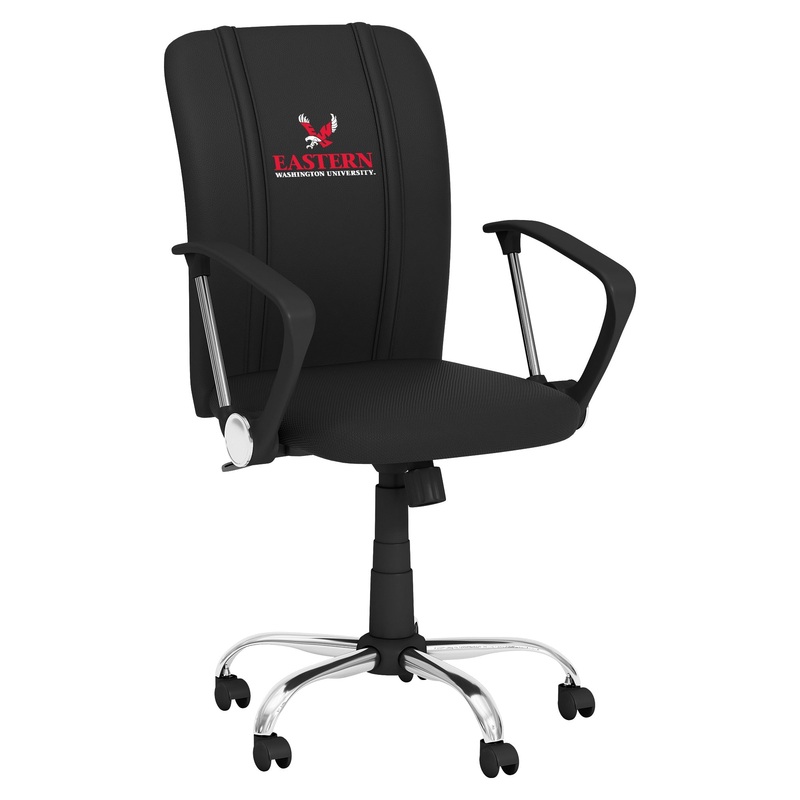 Curve Task Chair with Eastern Washington Eagles Logo