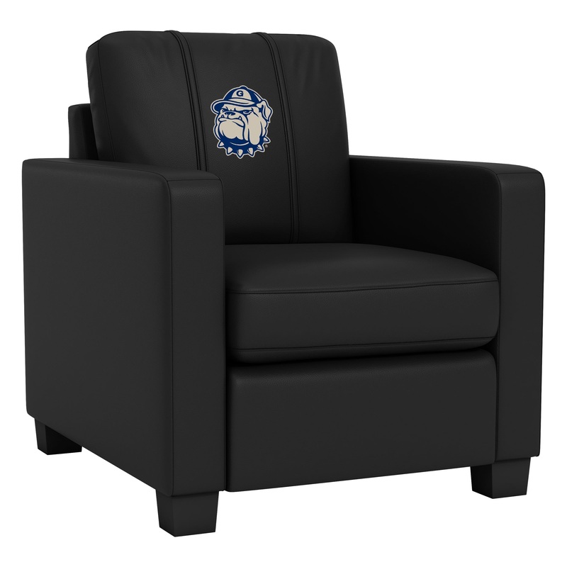 Dyno Stationary Club Chair with Georgetown Hoyas Secondary
