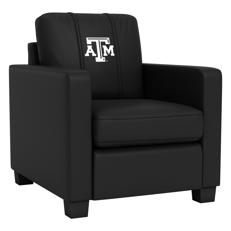 Dyno Stationary Club Chair with Texas A&M Aggies Primary Logo