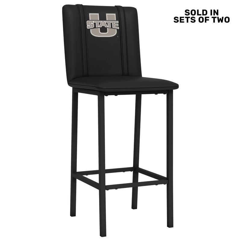 Bar Stool 500 with Utah State Aggies Logo Set of 2