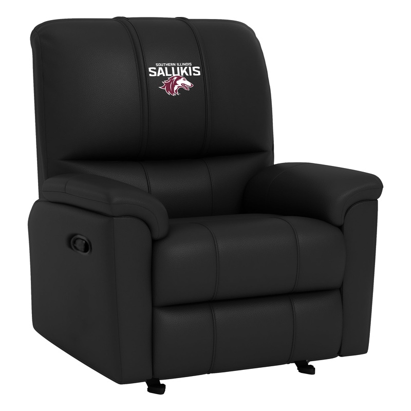 Rocker Recliner with Southern Illinois Salukis Logo