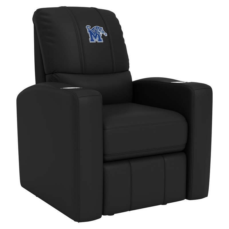Stealth Recliner with Memphis Tigers Primary Logo
