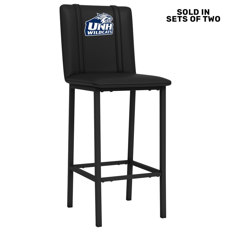 Bar Stool 500 with New Hampshire Wildcats Logo Set of 2