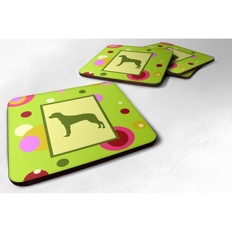 Rhodesian Ridgeback Coasters - Set of 4 Lightweight Foam, Absorbent Drink Coasters
