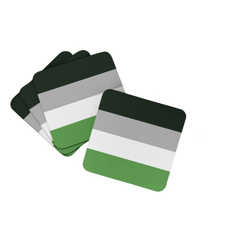 Androphilia Pride Foam Coaster