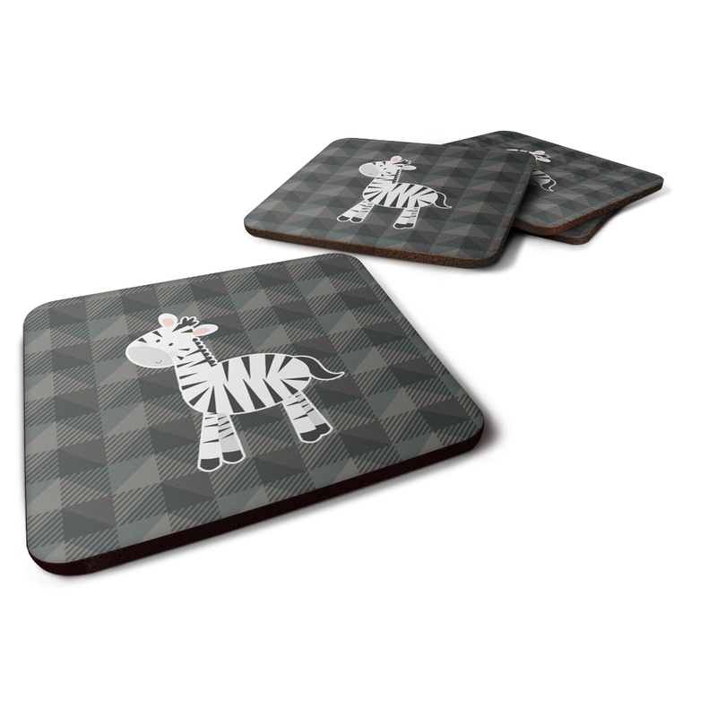Zebra Foam Coaster  BB7026FC