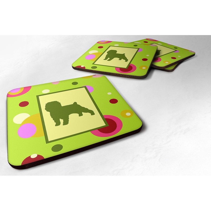 Affenpinscher Coasters - Set of 4 Lightweight Foam, Absorbent Drink Coasters