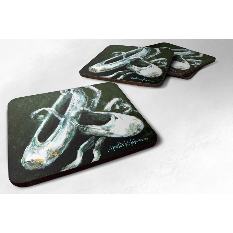 Ballet Golden Toes Foam Coaster MW1168FC