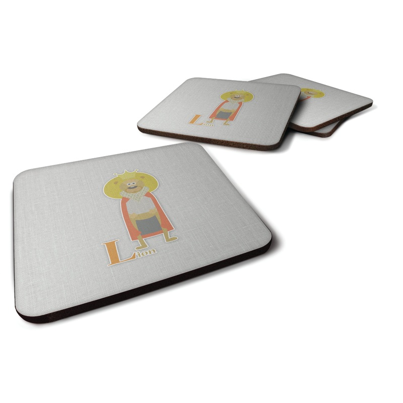 Alphabet L for Lion Foam Coaster  BB5737FC