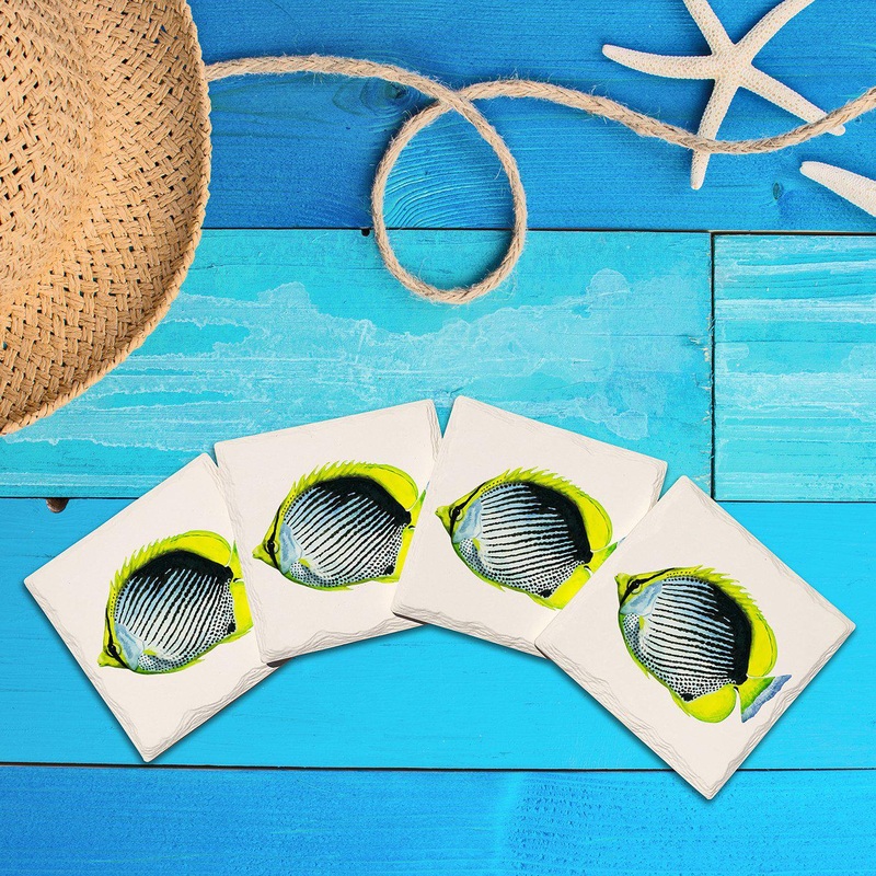 Tropical Fish |Drink Coaster Set