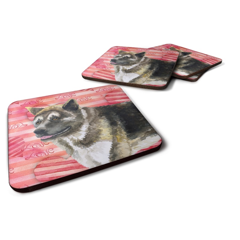 American Akita Love Foam Coaster  BB9756FC