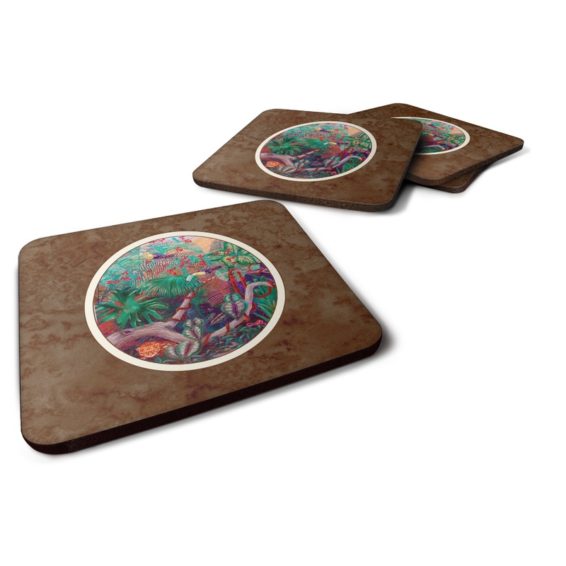Bird - Toucan Foam Coaster  7144FC