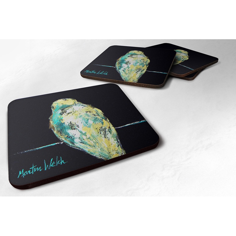Bird Not My Problem Coasters - Set of 4 Lightweight Foam, Absorbent Drink Coasters