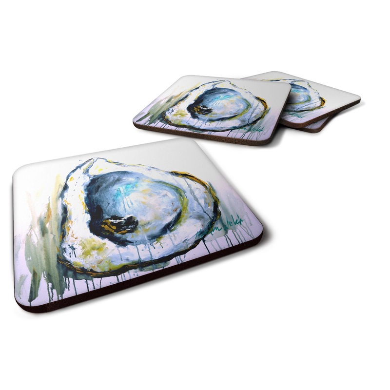 Aqua Sand Oyster Foam Coaster  MW1300FC