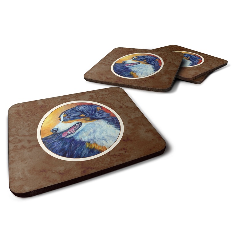 Australian Shepherd Foam Coaster  7288FC