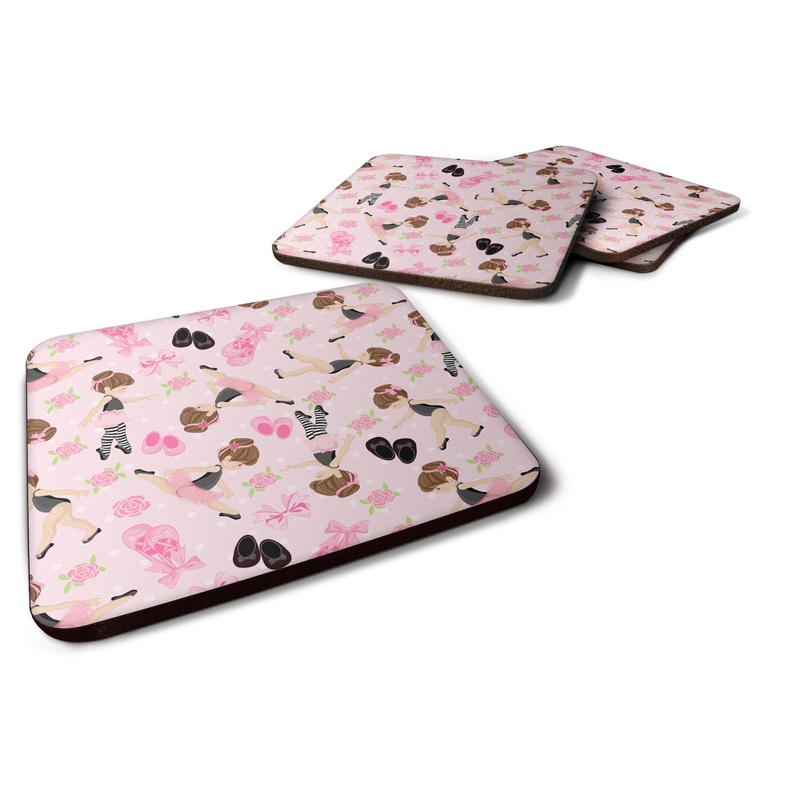 Ballerinas and Roses Foam Coaster  BB5172FC