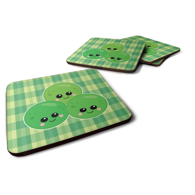Three Peas Foam Coaster  BB6890FC