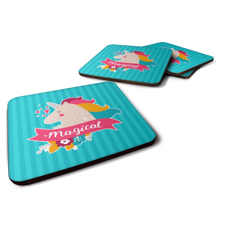 Unicorn Magical Foam Coaster  BB7141FC