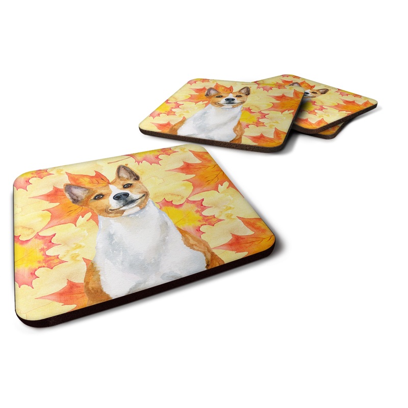 Basenji Fall Foam Coaster  BB9953FC