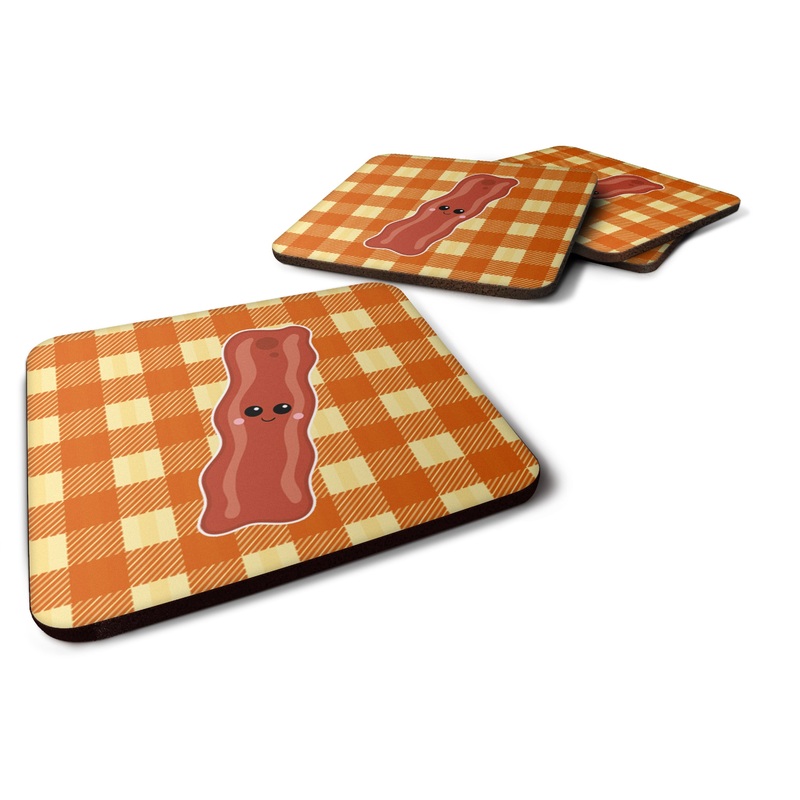 Bacon Face Foam Coaster  BB7043FC