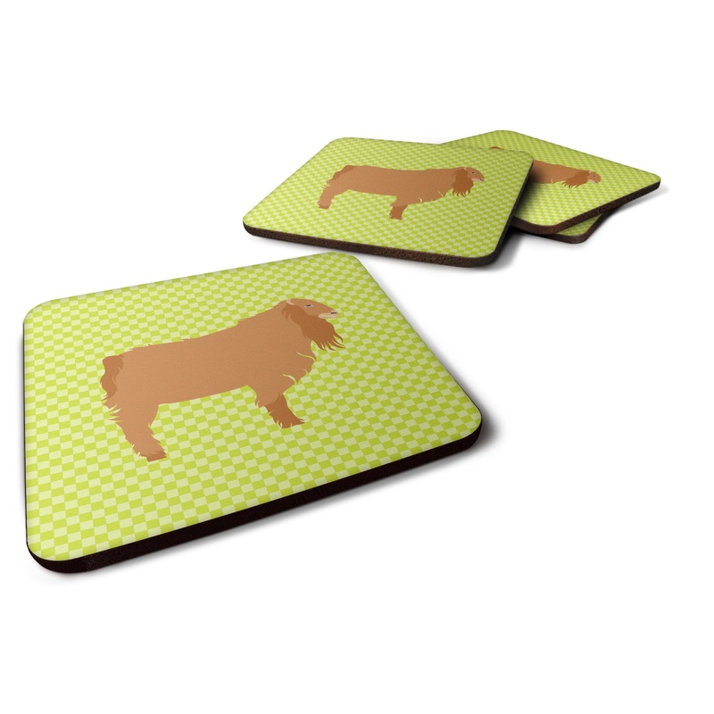 American Lamancha Goat Green Foam Coaster  BB7711FC