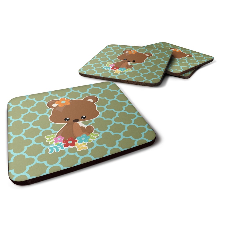 Baby Brown Bear Foam Coaster  BB6797FC