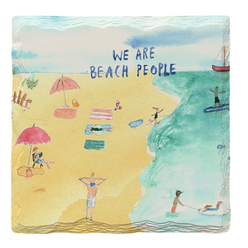 Beach People | Drink Coaster Set