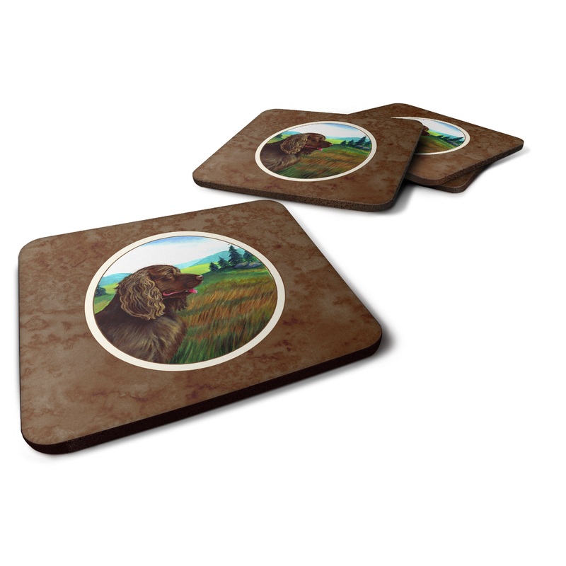 Sussex Spaniel Foam Coaster  7122FC