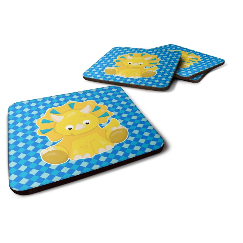 Triceratops Dinosaur Foam Coaster  BB6894FC
