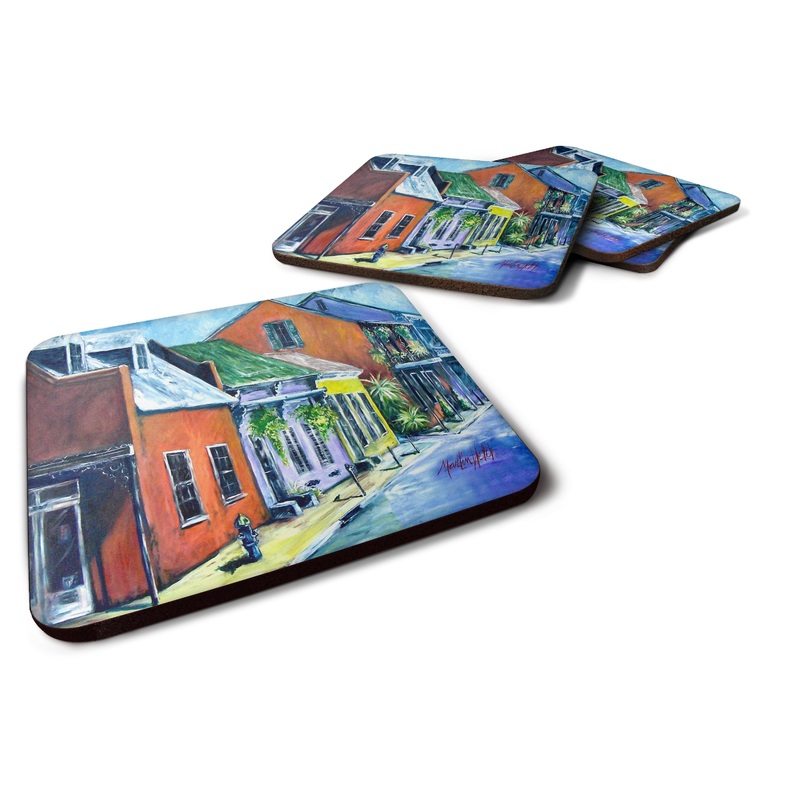 Somewhere Close Houses Foam Coaster  MW1350FC