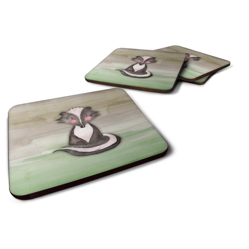 Badger Watercolor Foam Coaster  BB7440FC