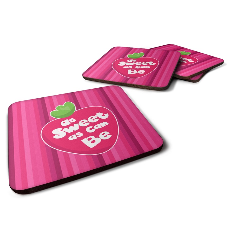 Stawberry As Sweet as Can Be Foam Coaster  BB7106FC