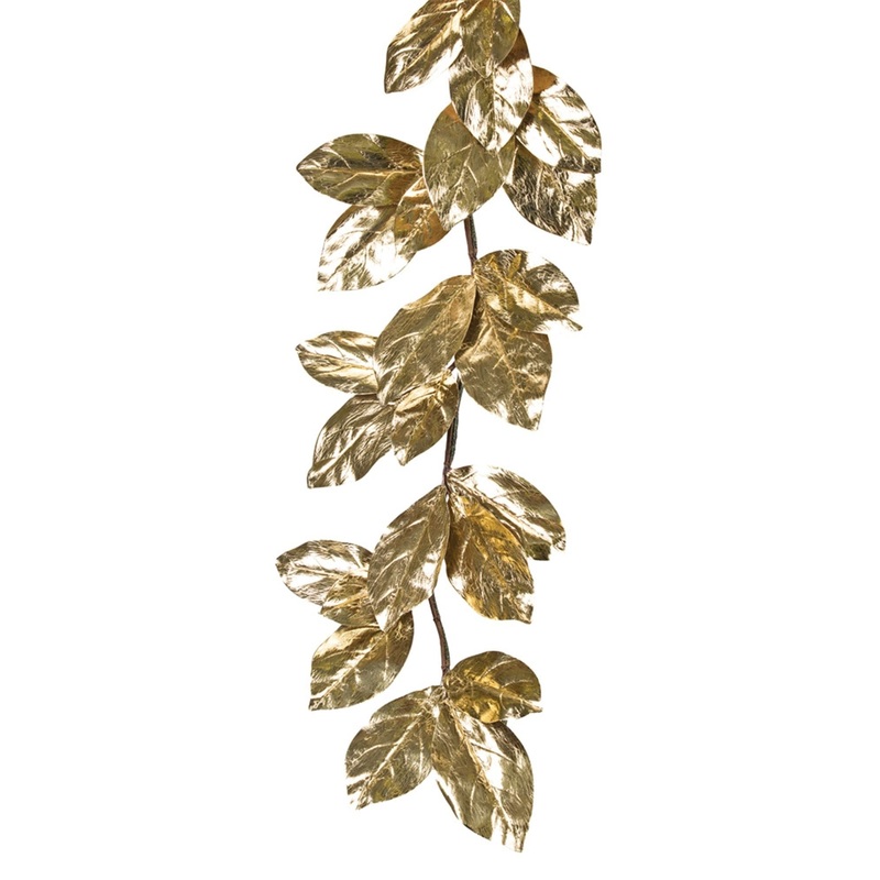 Magnolia Leaf Garland 5" L