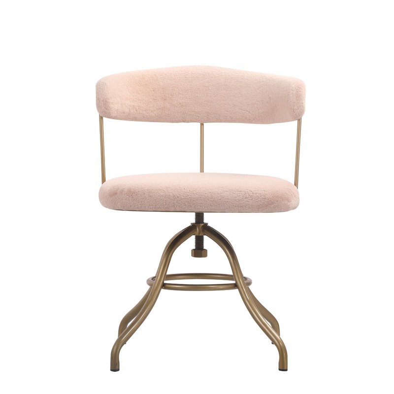 Fabric Golden Iron Task Chair
