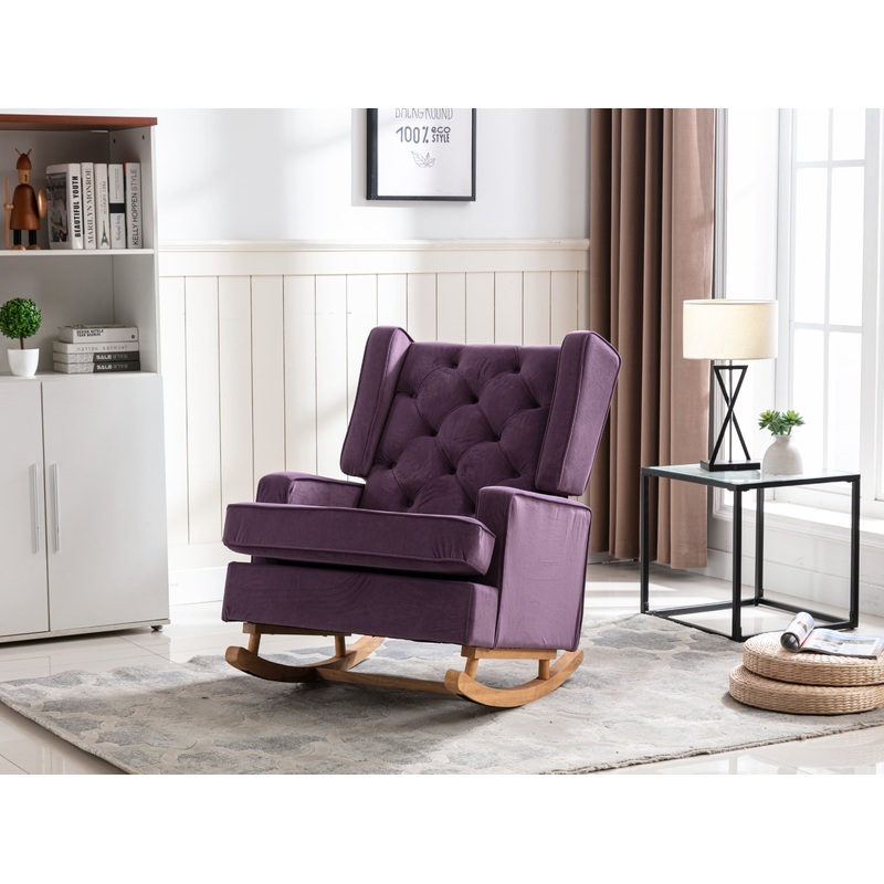 living room Comfortable rocking chair accent chair
