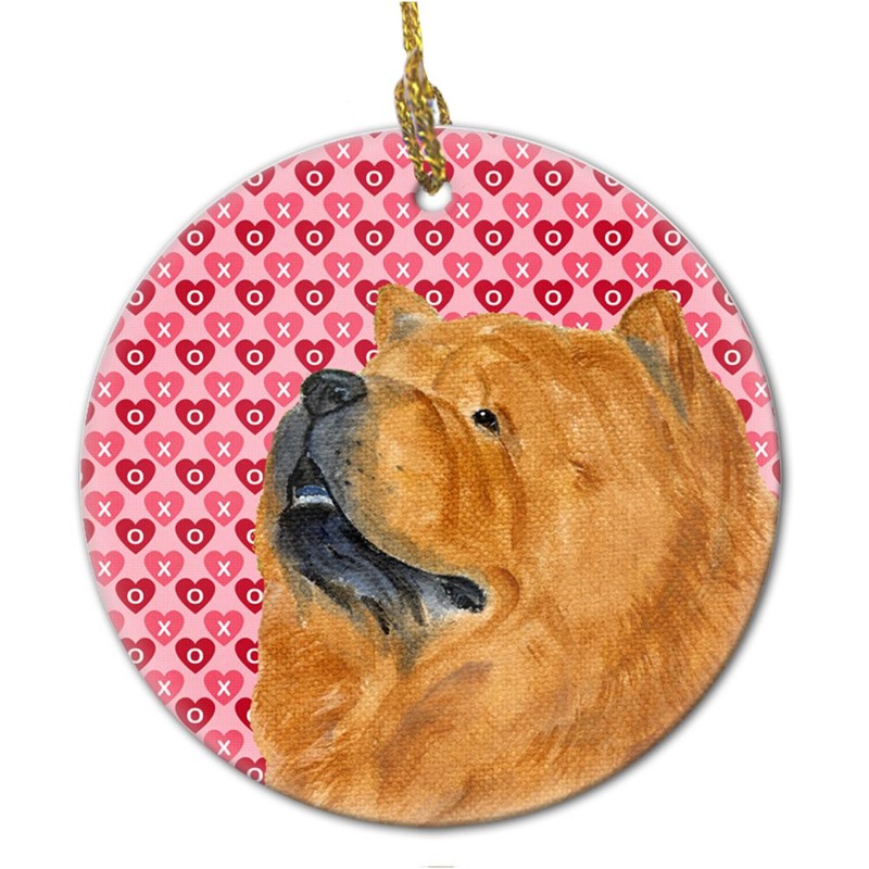 Chow Chow  Ceramic Ornament