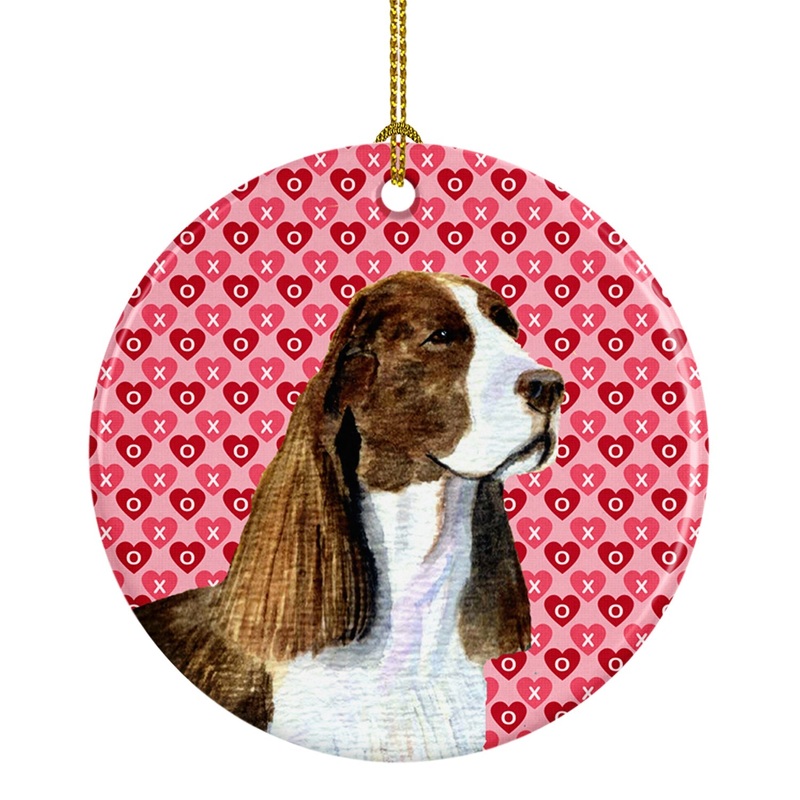 Springer Spaniel  Ceramic Ornament