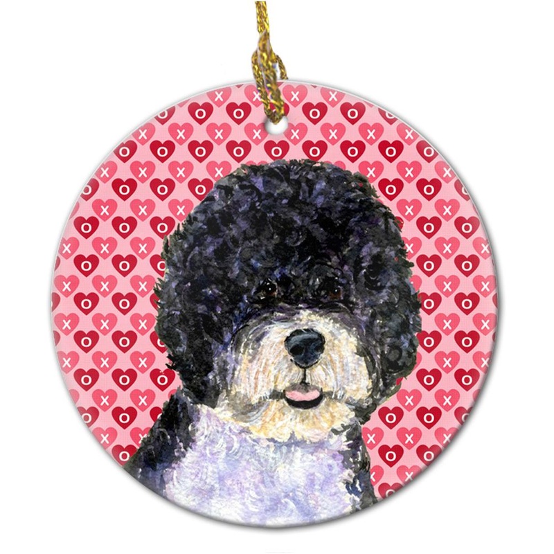 Portuguese Water Dog Ceramic Ornament