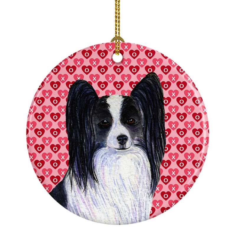 Papillon  Ceramic Ornament