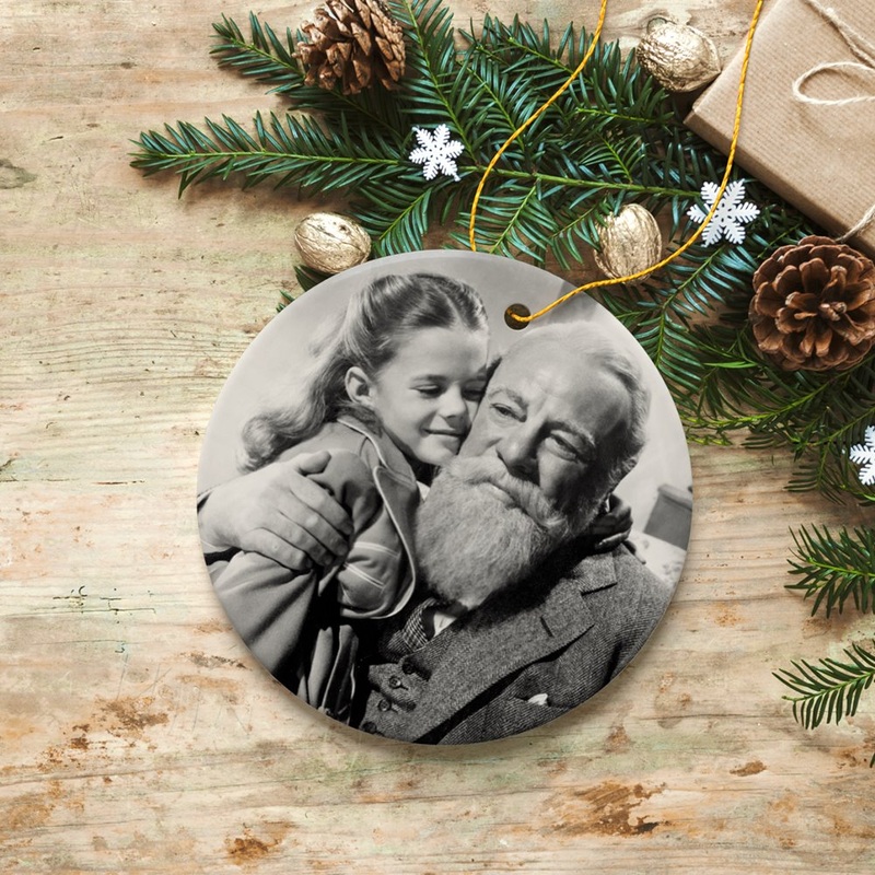 Vintage Miracle on 34th Street Christmas Ornament, Classic Holiday Movie Gift