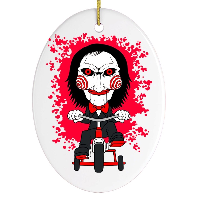 Saw Horror Ornament