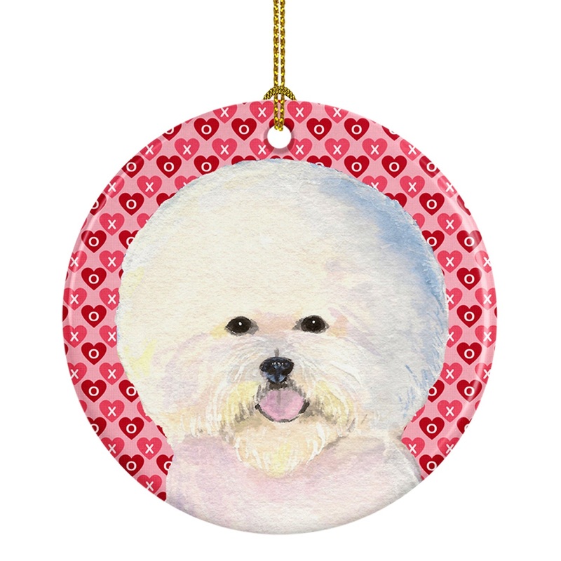 Bichon Frise  Ceramic Ornament