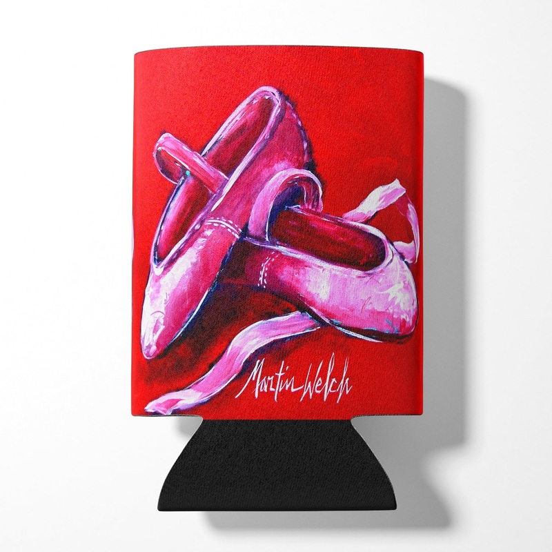 Ballet Shoes Red Can or Bottle Hugger MW1306CC