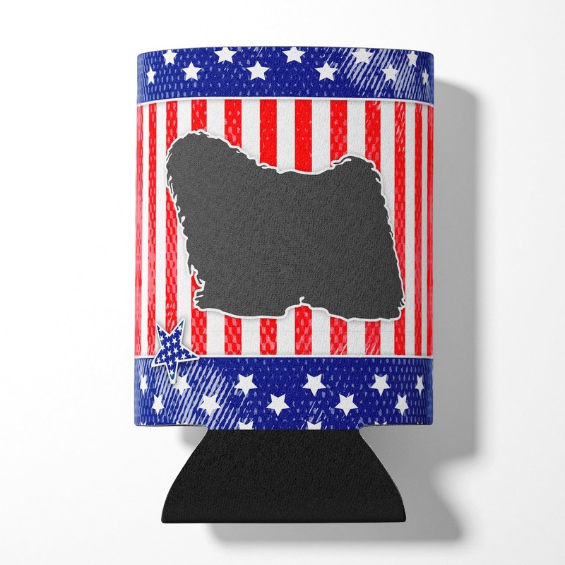 USA Patriotic Puli Can or Bottle Hugger BB3363CC