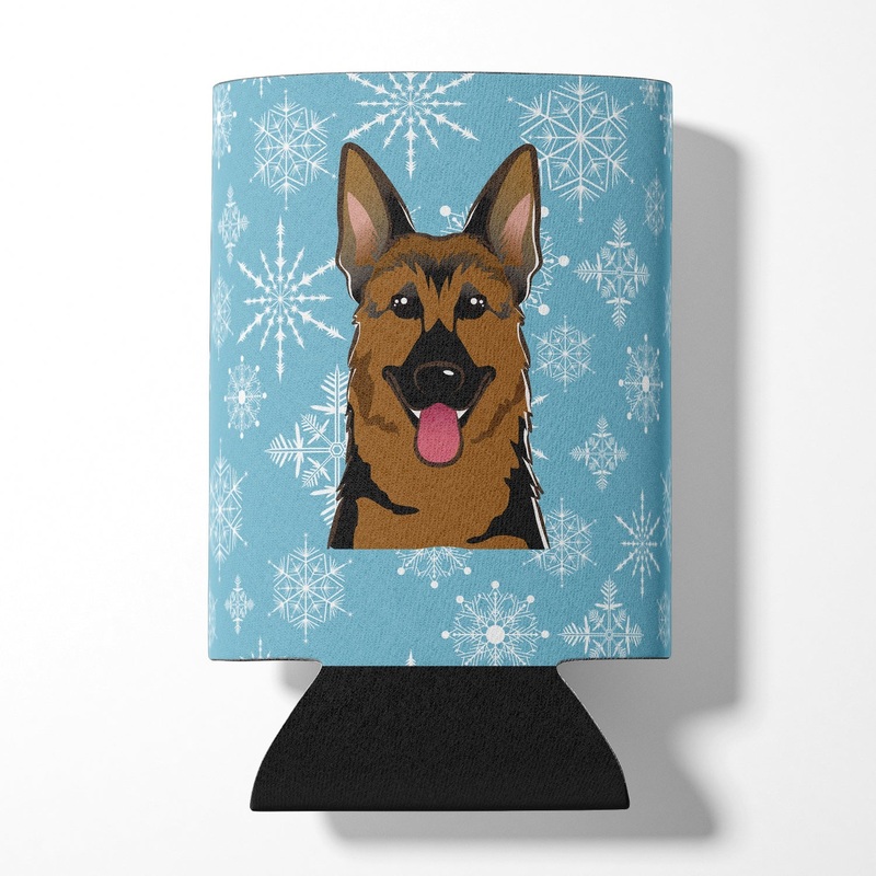 Snowflake German Shepherd Can or Bottle Hugger BB1645CC