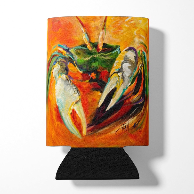 Small Orange Crab Can or Bottle Hugger JMK1251CC