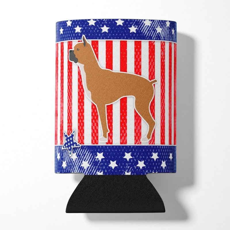 USA Patriotic Boxer Can or Bottle Hugger BB3353CC