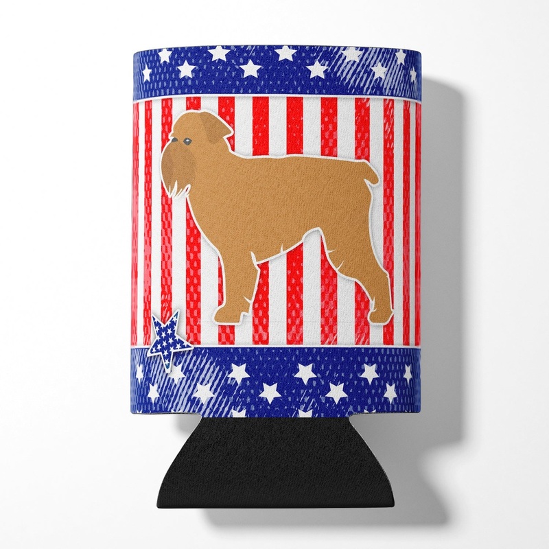 USA Patriotic Brussels Griffon Can or Bottle Hugger BB3340CC